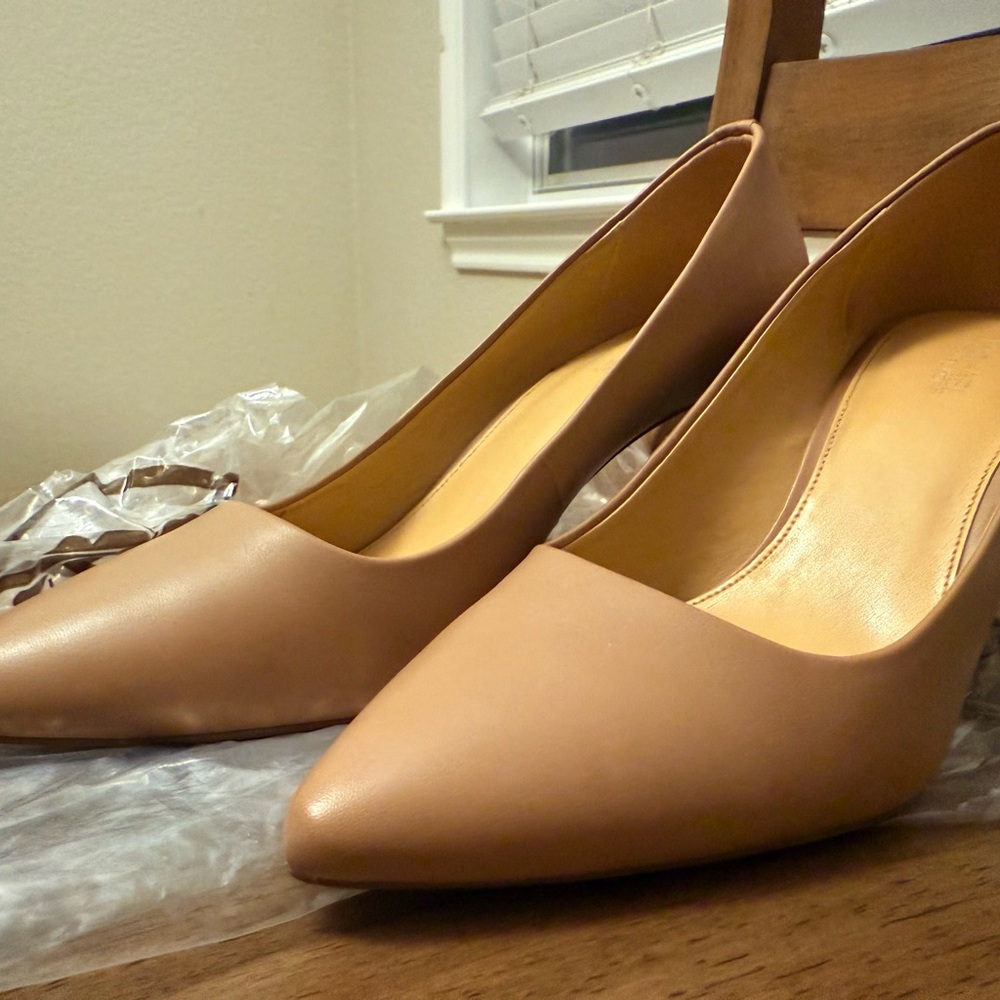 Michael Kors Tan/Nude Women's Heels Leather